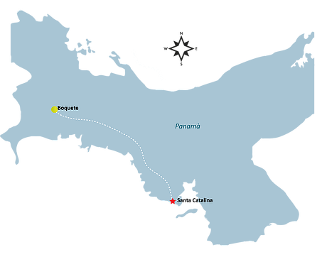Santa Catalina Map - SANTA CATALINA
