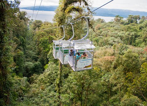 Sky Tram Sky Trek Slide 1 - Sky Trek, Tram and Walk