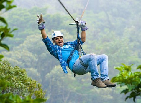 Sky Tram Sky Trek Slide 2 - Sky Trek, Tram and Walk