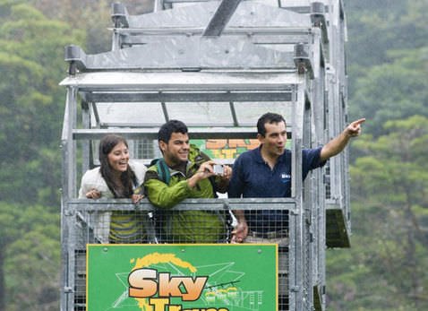 Sky Tram Sky Trek Slide 3 - Sky Trek, Tram and Walk